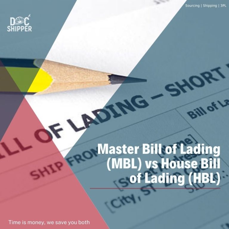 Master Bill Of Lading Mbl Vs House Bill Of Lading Hbl