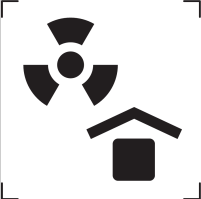 Protect from radioactive source icon