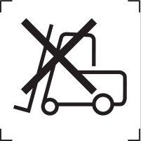 do not use forklift icon