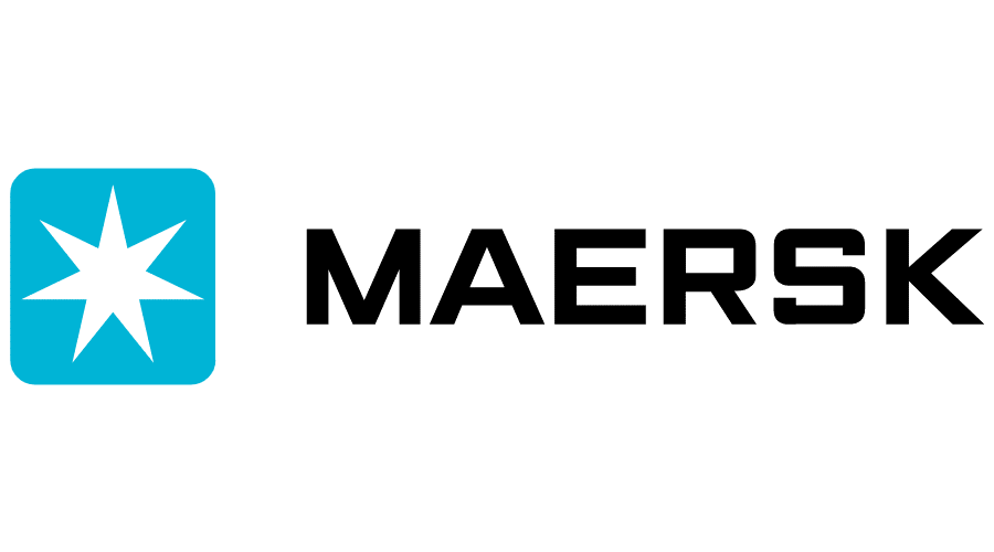 logo shipping company maersk