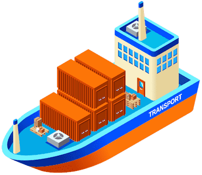 sea freight icon