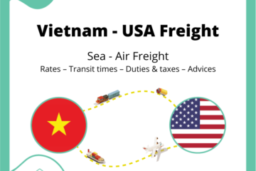 Freight Vietnam - USA | Rates - Transit Times - Duties & Taxes