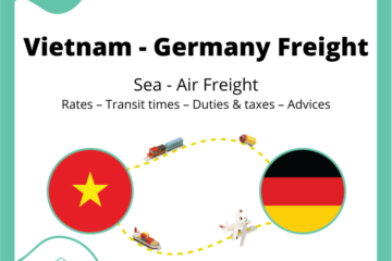Freight from Vietnam to Germany | Rates - Transit Times - Duties & Taxes