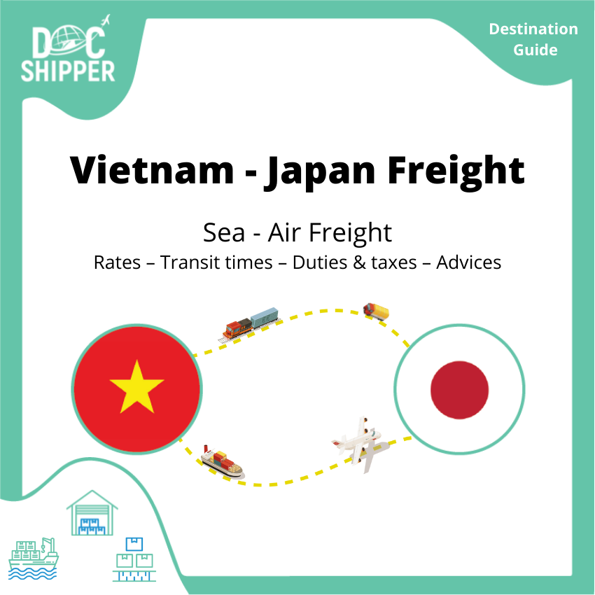 Freight from Vietnam to Japan _ Rates – Transit Times – Duties & Taxes