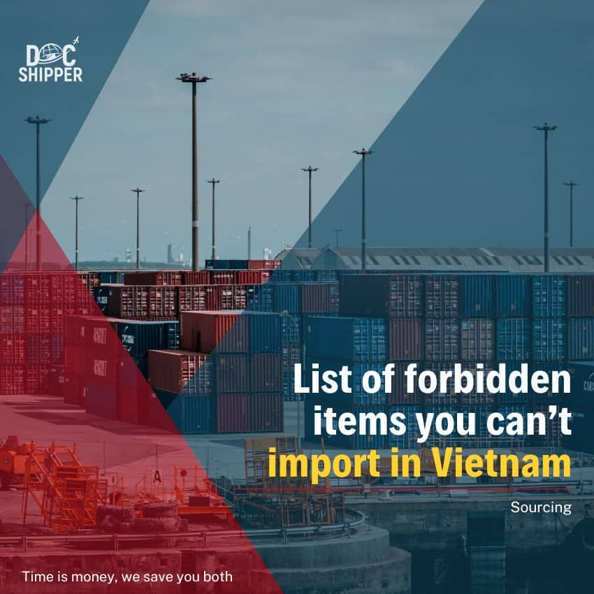 List of forbidden items you can’t import in Vietnam