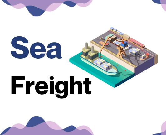 Sea freight from and to the Vietnam