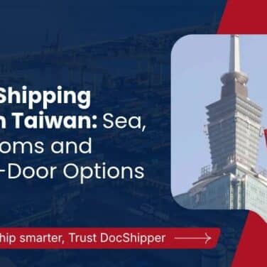 Freight Shipping Vietnam Taiwan: Sea, Air, Customs and Door-to-Door Options