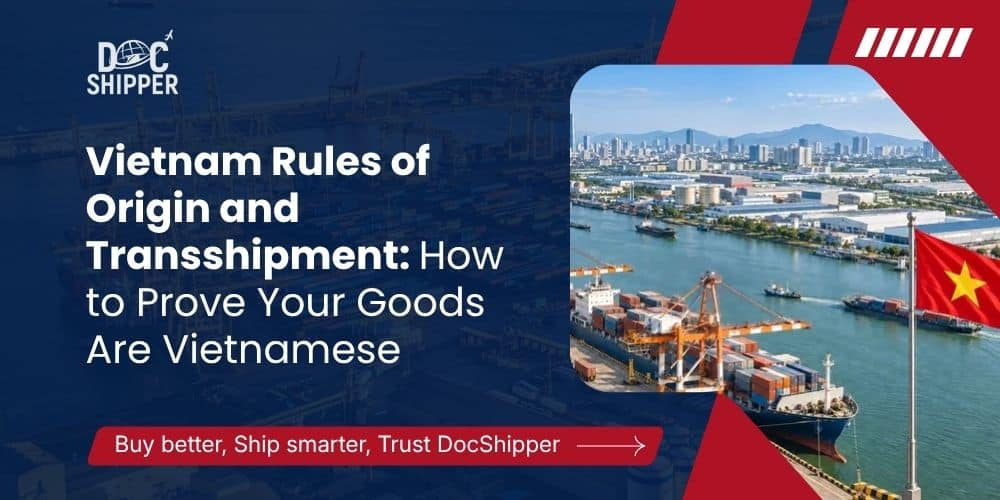 Vietnam Rules of Origin and Transshipment: How to Prove Your Goods Are Vietnamese
